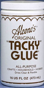 Dollhouse Miniature Tacky Glue, 16 Oz Jar